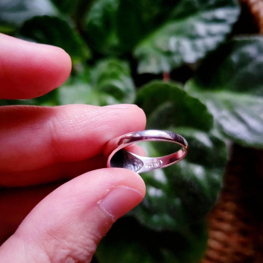 New Solid 925 Sterling Silver Cross Ring - image 4